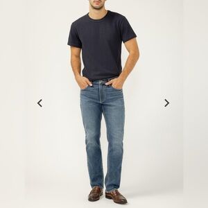 Silver Jeans Dark Blue Straight Jeans